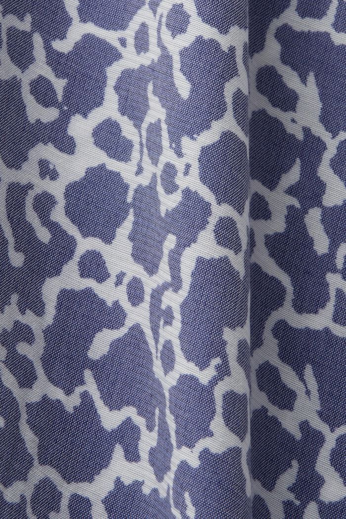 CURVY blouse met V-hals, LENZING™ ECOVERO™, INK, detail image number 1