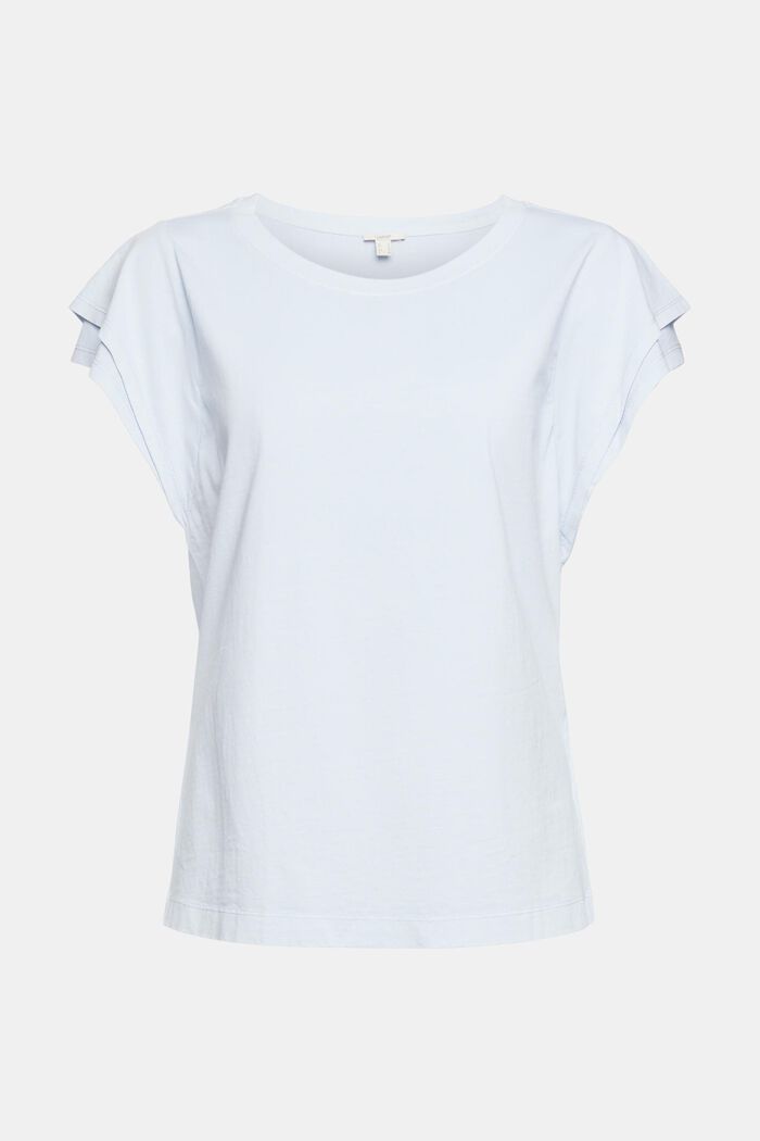 T-shirt 100 % coton biologique, LIGHT BLUE, detail image number 6