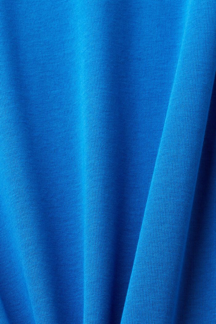 T-shirt à manches longues en coton, BRIGHT BLUE, detail image number 6