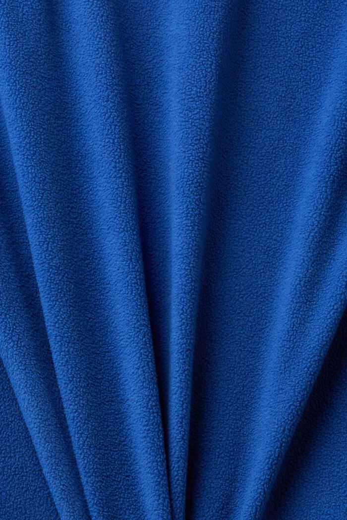 Fleece top met lange mouwen, BRIGHT BLUE, detail image number 4