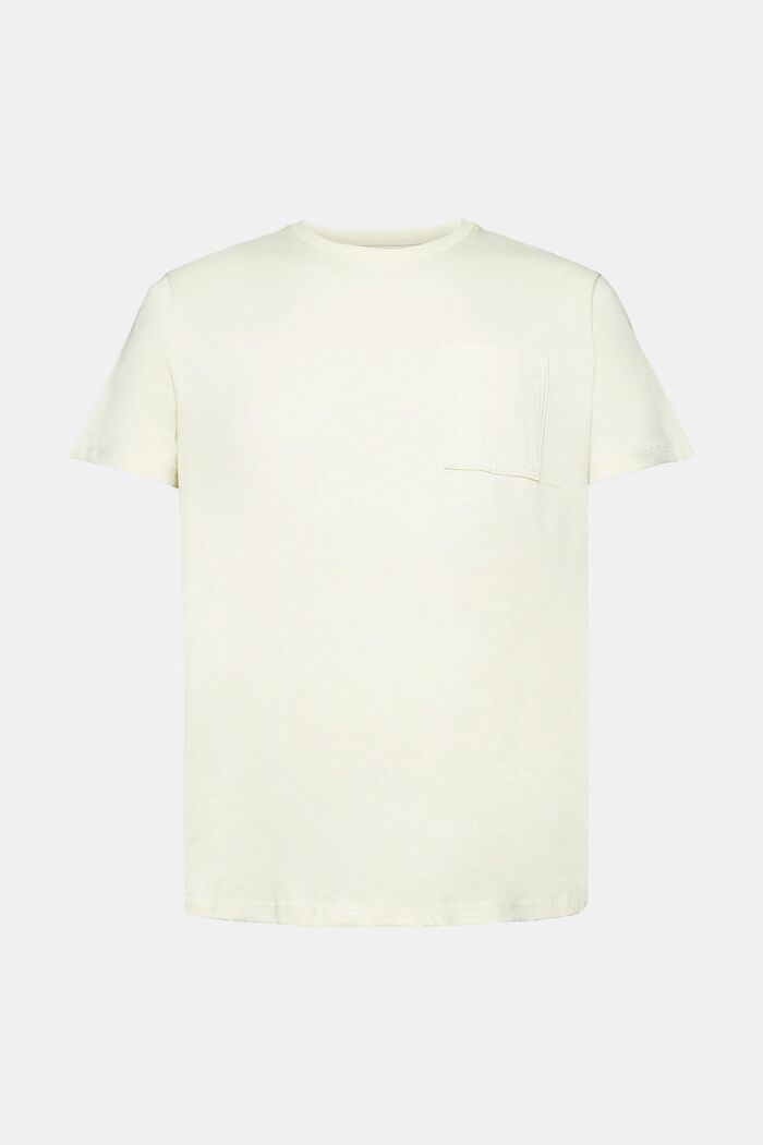 Katoenen T-shirt met borstzak, ICE, detail image number 6
