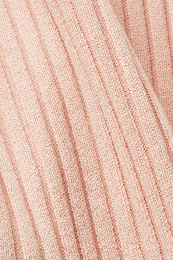 Mouwloze ribgebreide top, PASTEL PINK, detail image number 4