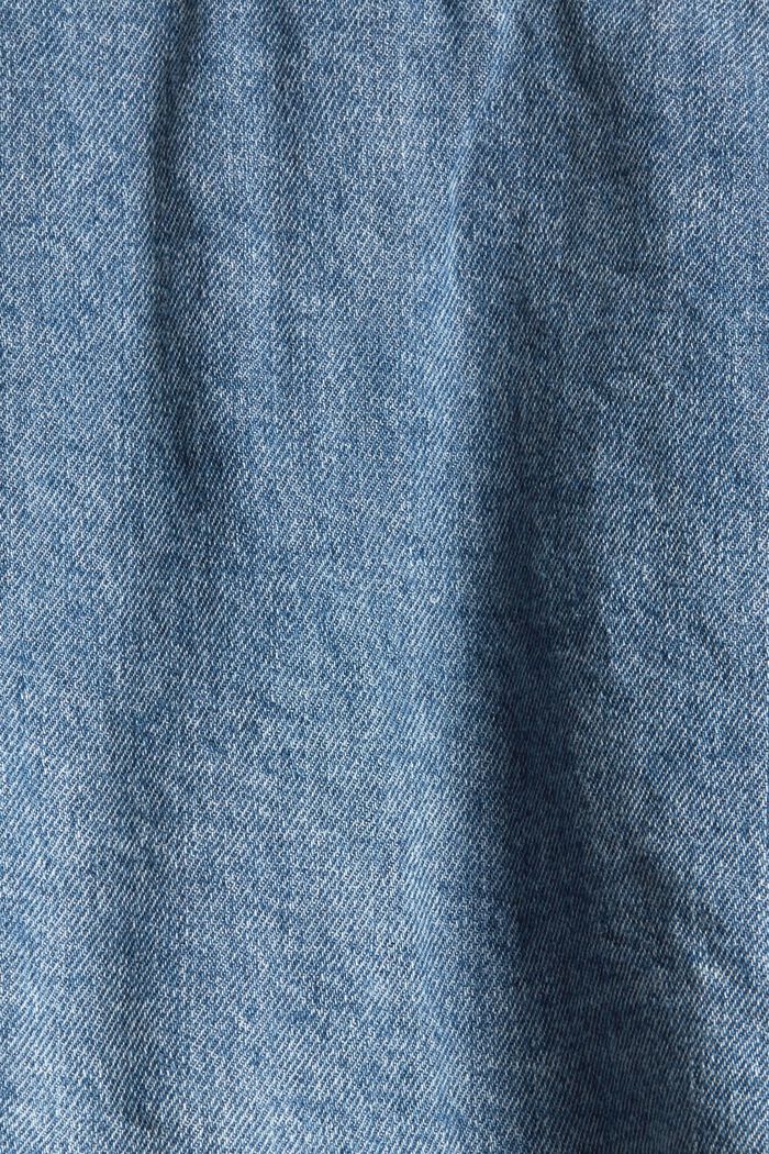 Veste en jean de coupe courte, BLUE MEDIUM WASHED, detail image number 1