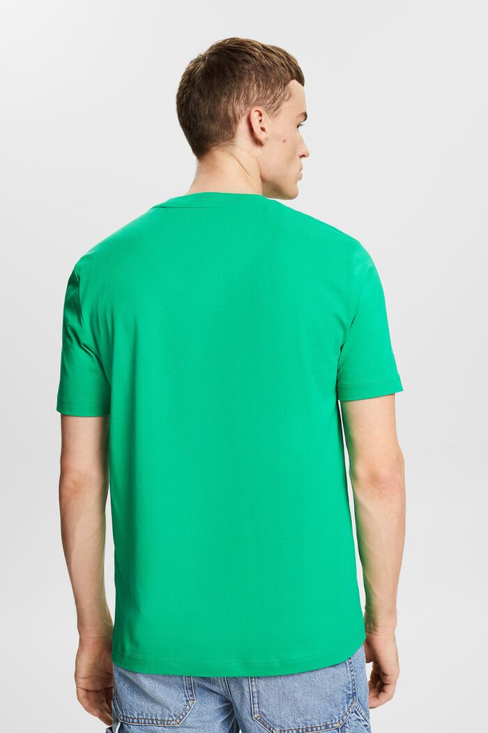 Jersey T-shirt van organic cotton, GREEN, detail image number 2