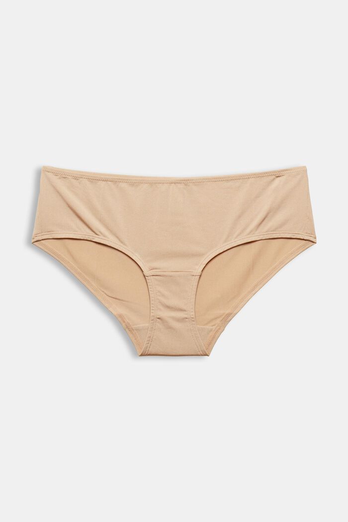 Gerecycled: hipster-short van microvezels, DUSTY NUDE, overview