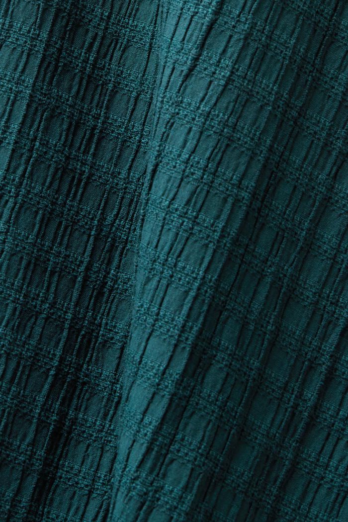 Crinkled midirok, EMERALD GREEN, detail image number 5
