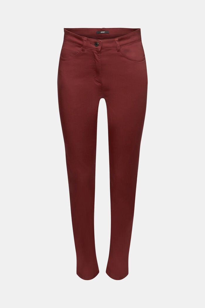Pantalon chino, BORDEAUX RED, detail image number 6