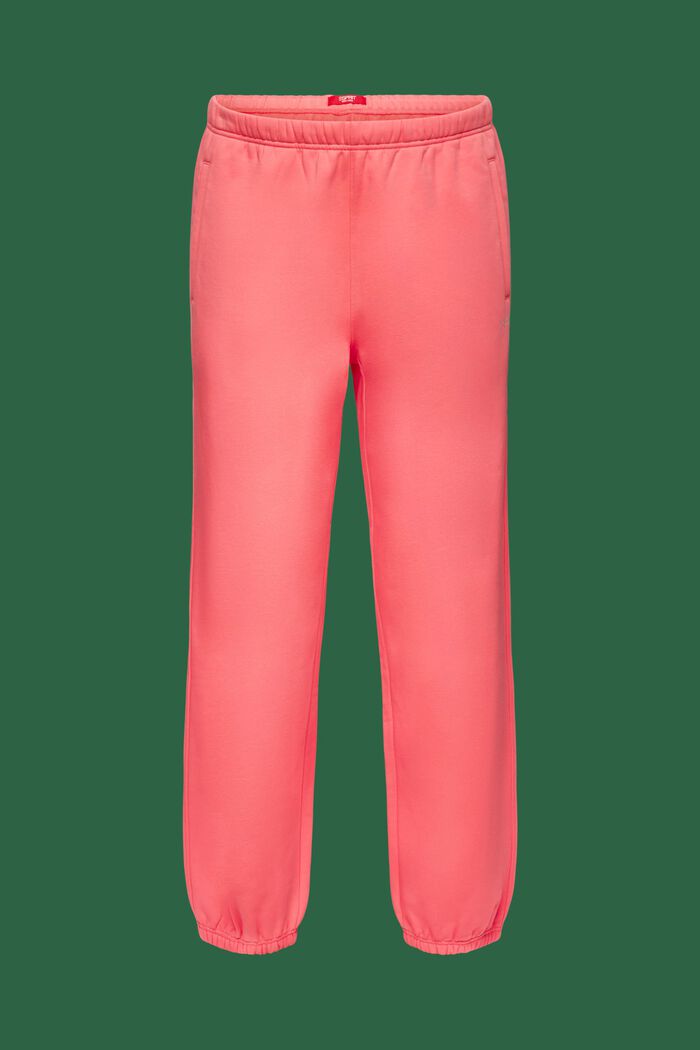 Pantalon de jogging en coton molletonné orné d’un logo, PINK, detail image number 7