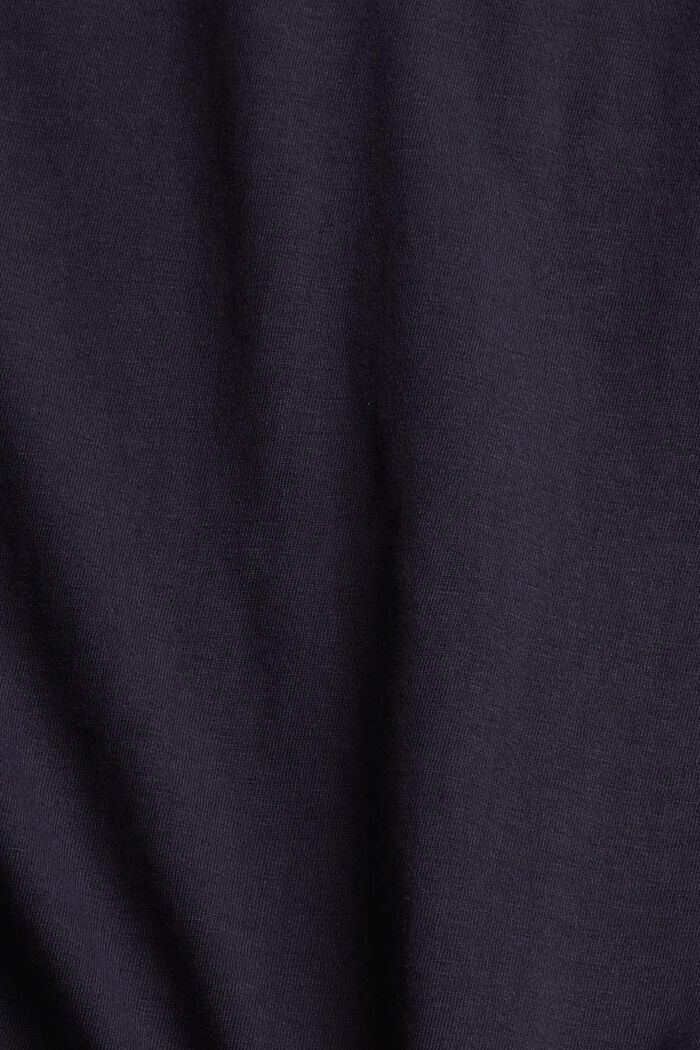 Jersey shirt met logoprint, NAVY, detail image number 4