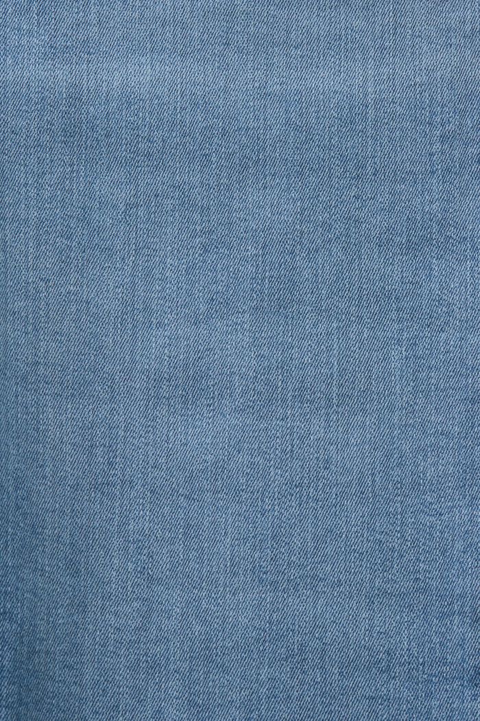 Mid-rise capri-jeans, BLUE LIGHT WASHED, detail image number 6