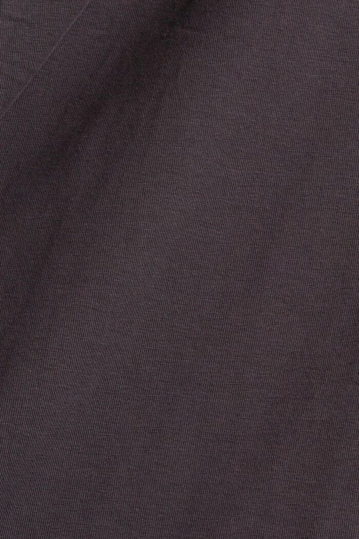 Pantalon en jersey de coton bio, BROWN, detail image number 4