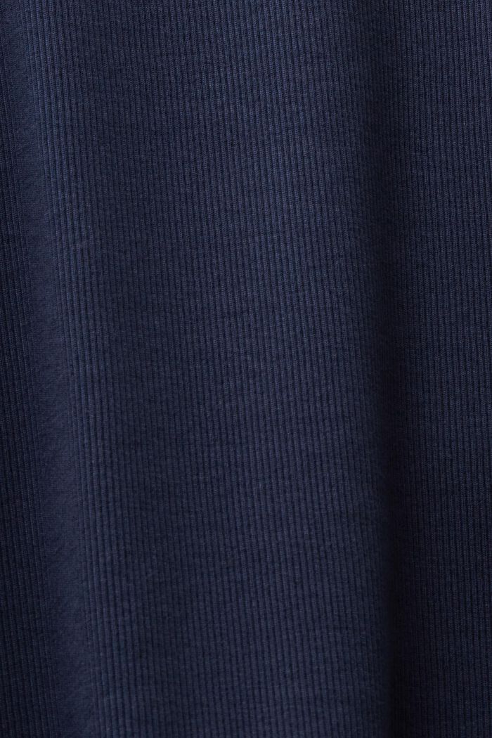 Débardeur à logo en jersey de coton, NAVY, detail image number 4