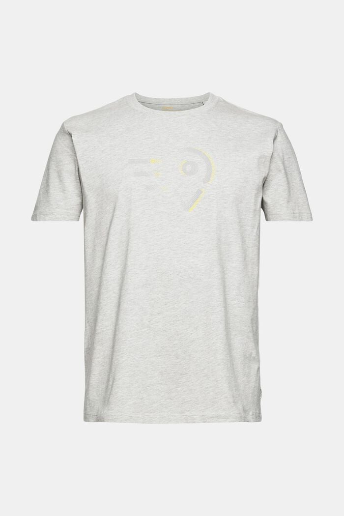 Jersey T-shirt met print, LIGHT GREY, detail image number 6