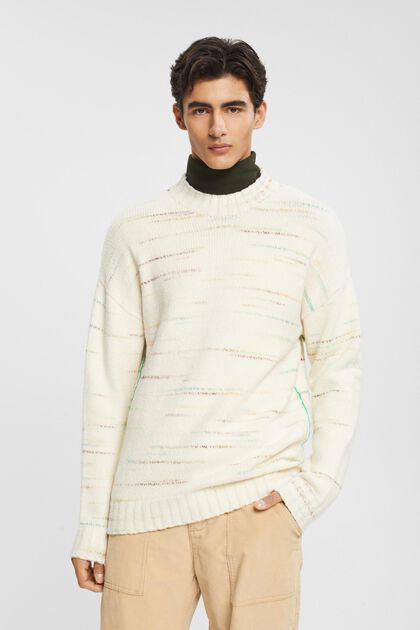 Pull en maille de coupe Relaxed Fit, ICE, overview