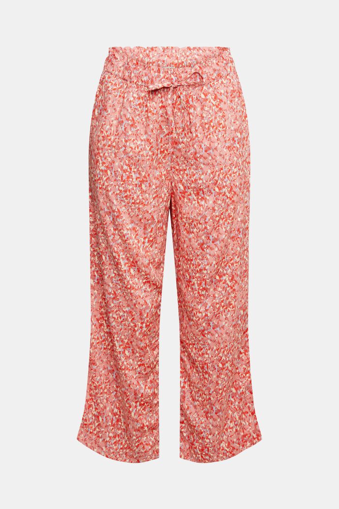 Pantalon de pyjama à motif petits pois, LENZING™ ECOVERO™, TERRACOTTA, detail image number 6