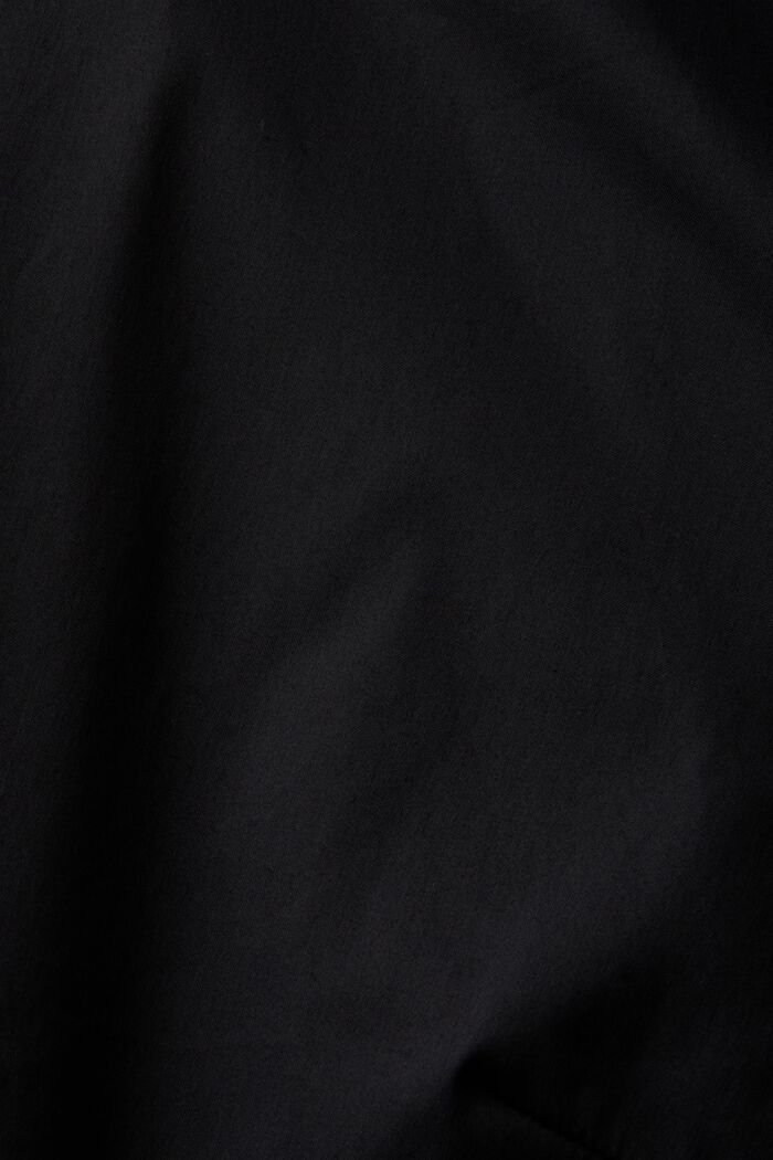 Popeline overhemdblouse, BLACK, detail image number 4