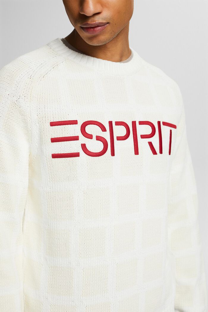 Sweaters, WHITE, detail image number 3