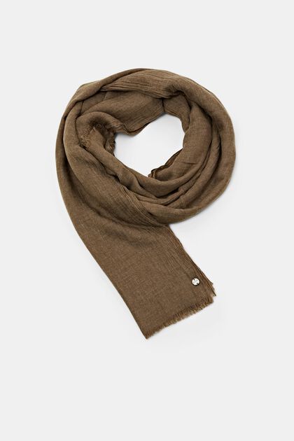 artikel staking schroot Shop sjaals in effen kleuren voor dames online | ESPRIT
