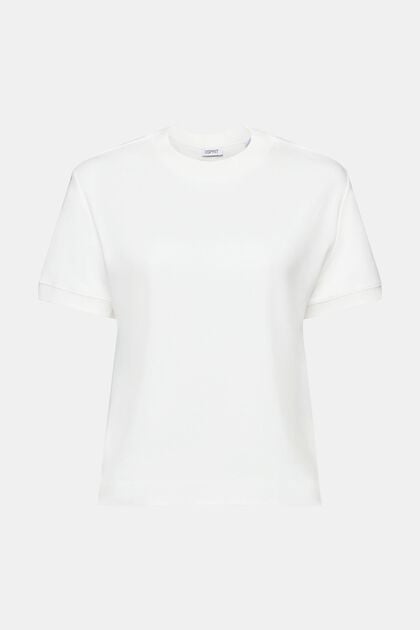 T-shirt met korte mouwen en ronde hals
