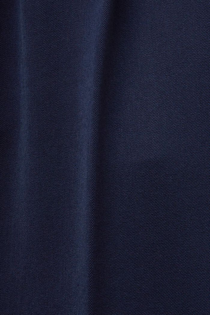 Jupe-culotte en viscose mélangée, NAVY, detail image number 5
