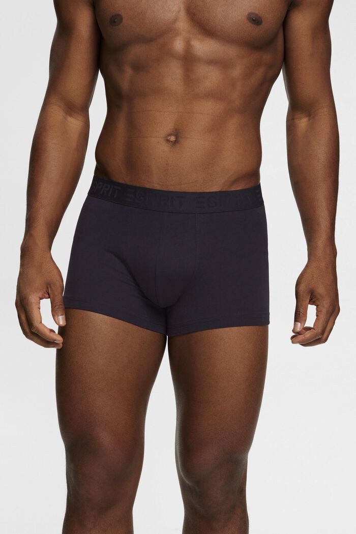 Lot de shorts courts pour Hommes en coton stretch, NAVY, detail image number 0