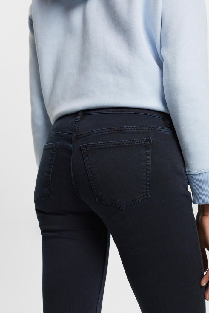 Mid rise skinny jeans, NAVY, detail image number 4