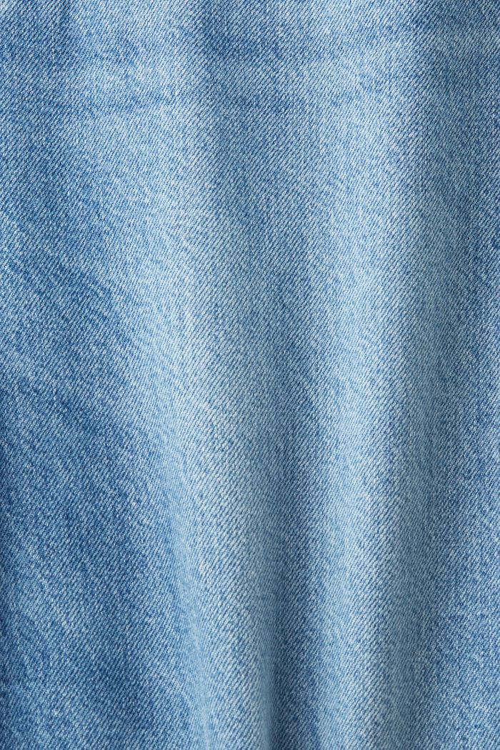Lage retro jeans met rechte pijpen, BLUE MEDIUM WASHED, detail image number 5