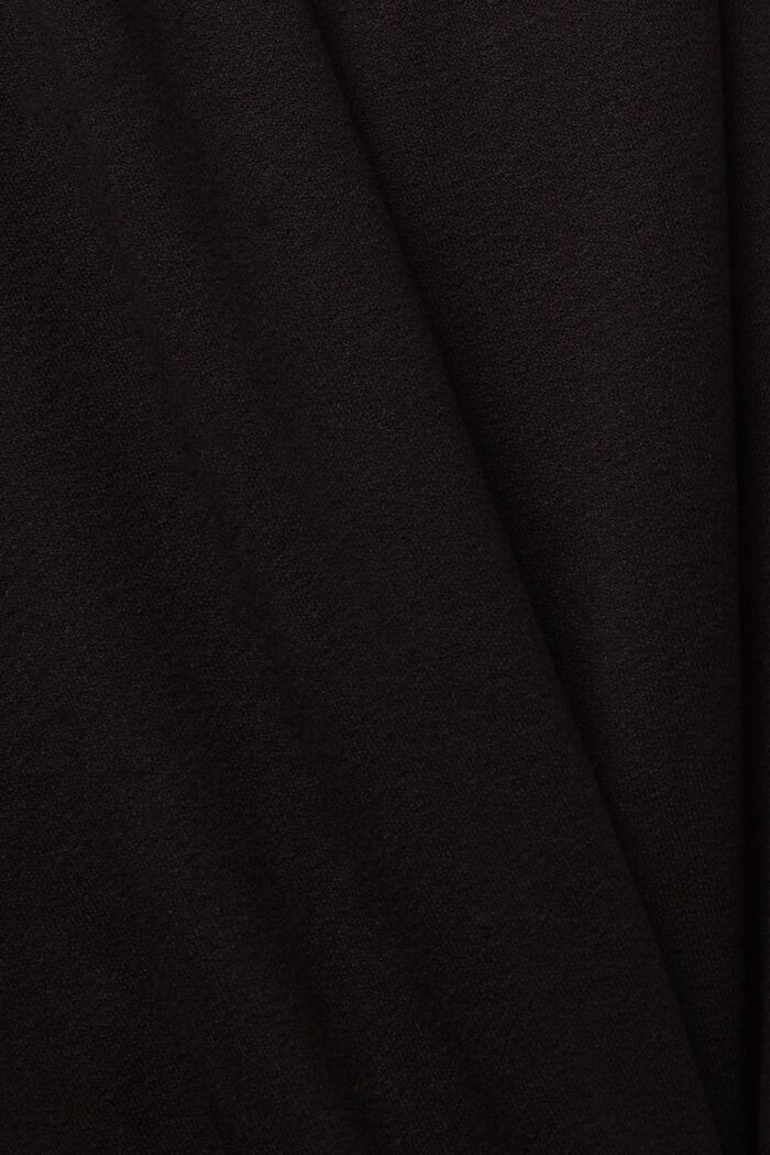 Jersey mini-jurk, LENZING™ ECOVERO™, BLACK, detail image number 5