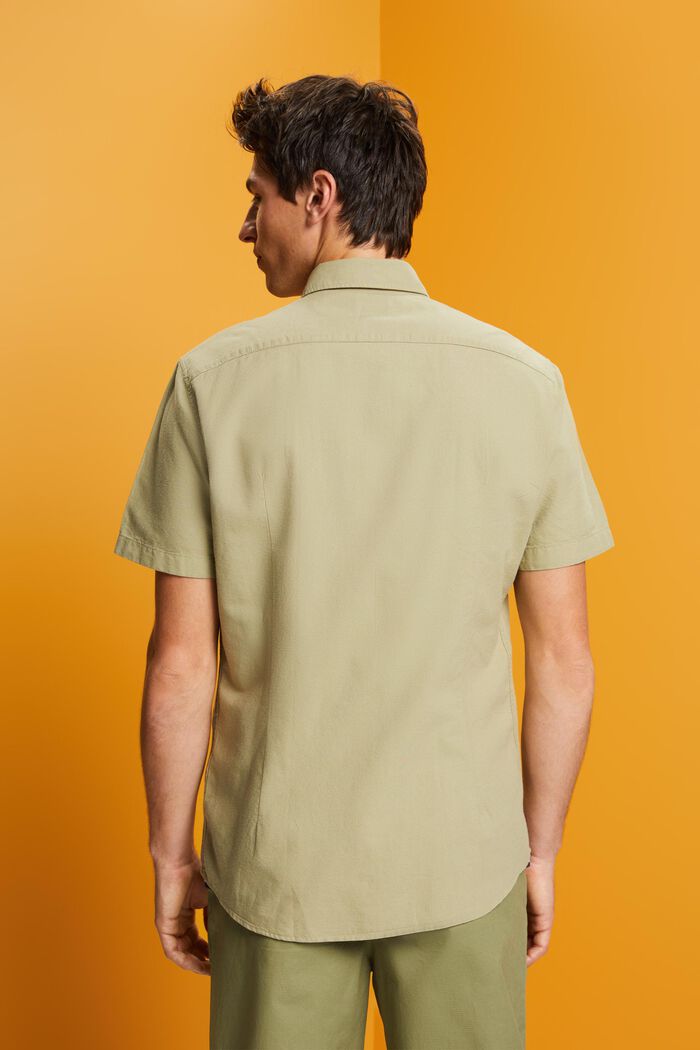 Overhemd met buttondownkraag, LIGHT GREEN, detail image number 3