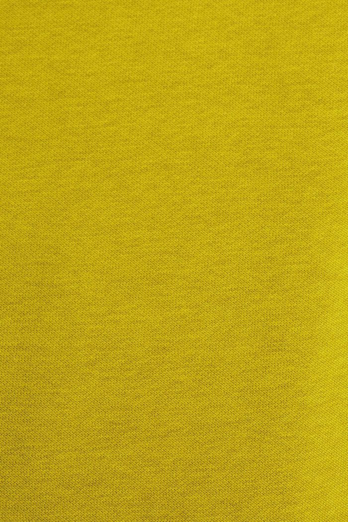 Sweat-shirt en molleton à col ras du cou, PISTACHIO GREEN, detail image number 5