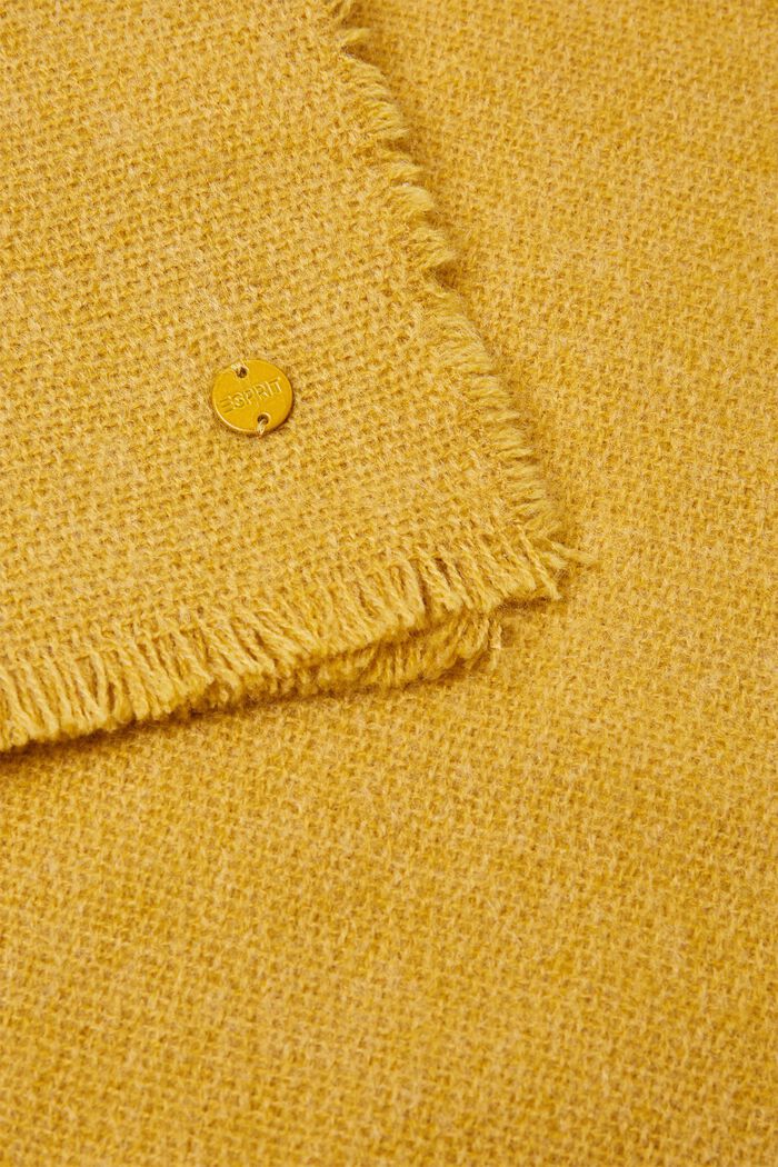 Écharpe oversize, YELLOW, detail image number 1