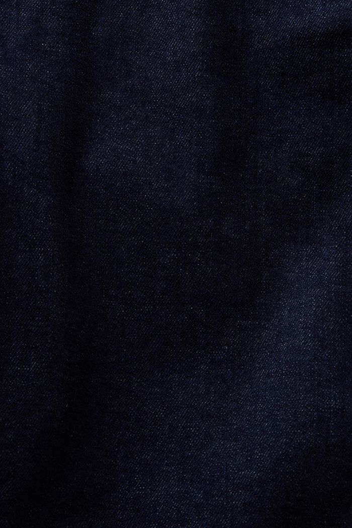 En matière recyclée : le jean de coupe Slim Fit taille mi-haute, BLUE RINSE, detail image number 6