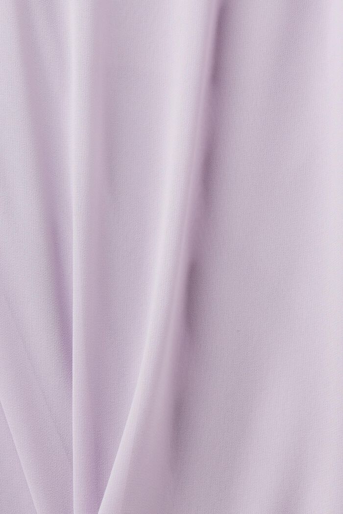 Chiffon blouse met ruches, LAVENDER, detail image number 4