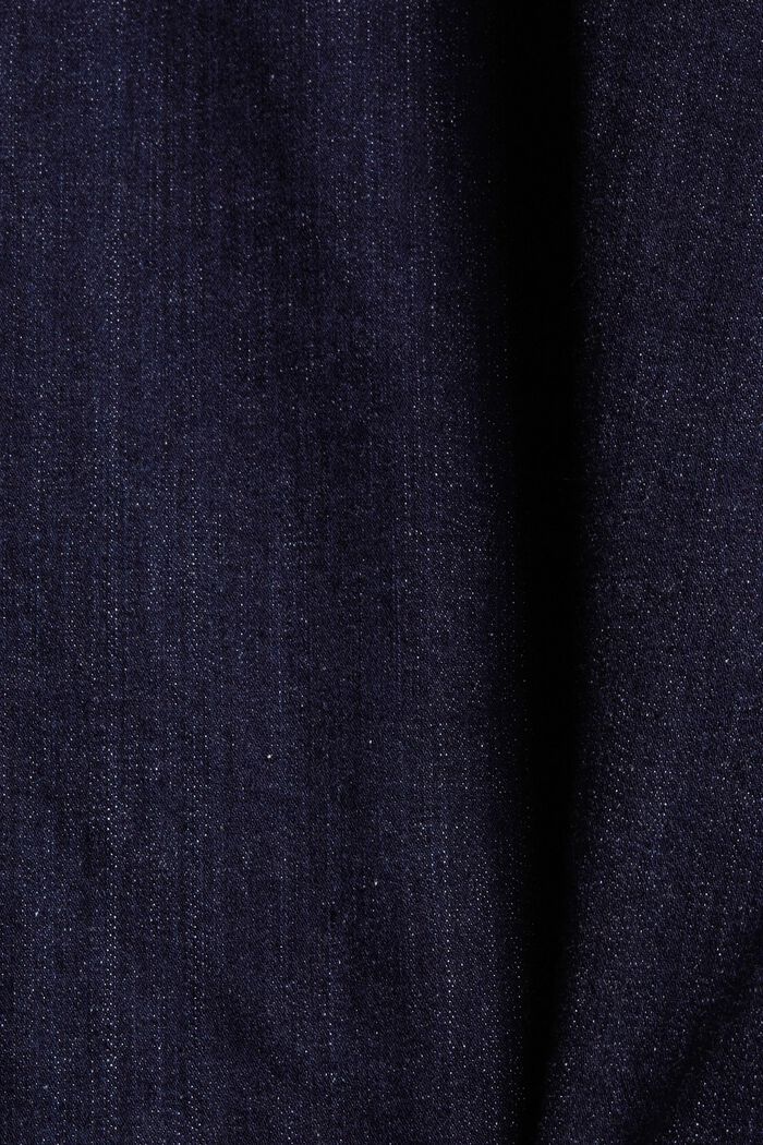 Jean Cropped en coton stretch, BLUE RINSE, detail image number 4