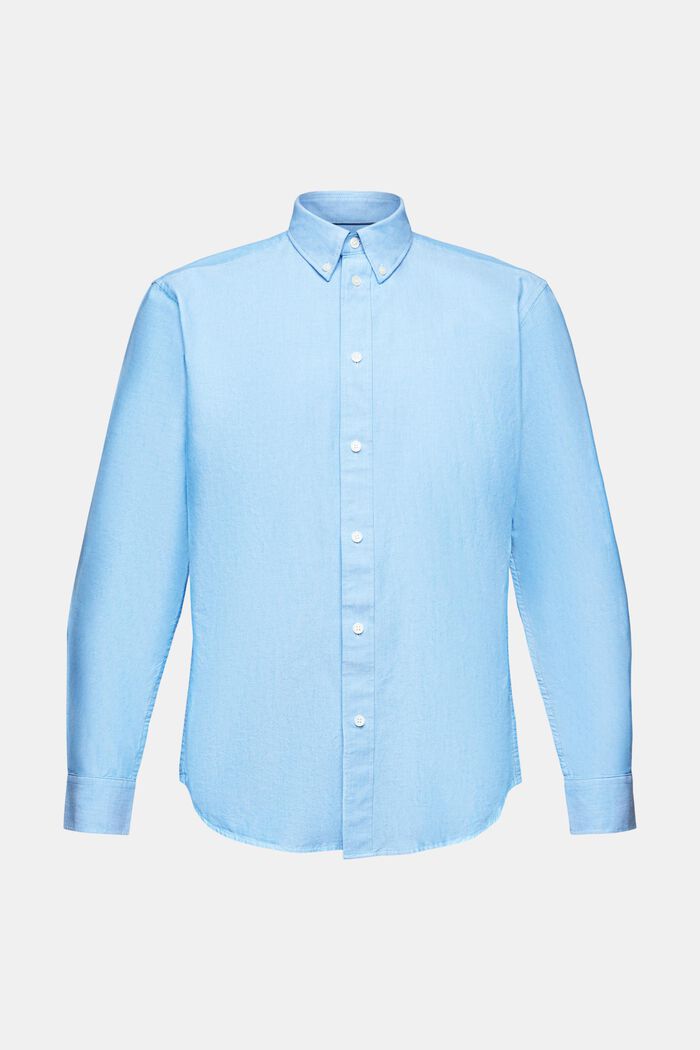 Katoenen Oxford overhemd, BLUE, detail image number 6