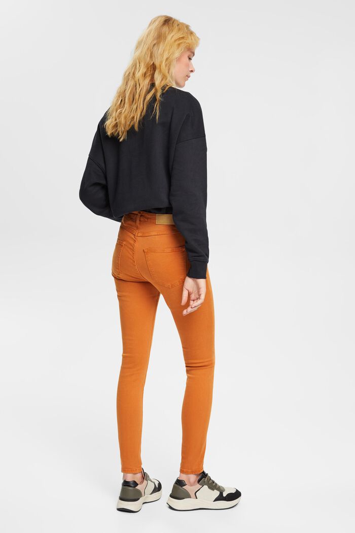 Pantalon stretch de coupe Skinny Fit, HONEY YELLOW, detail image number 3