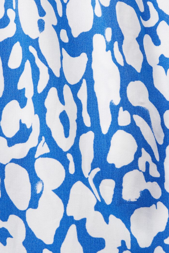 Pull-on short met motief, LENZING™ ECOVERO™, BRIGHT BLUE, detail image number 8