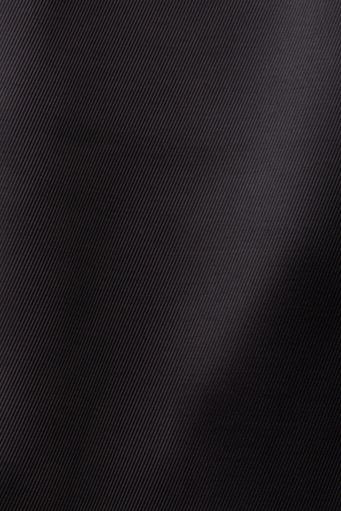 Satijnen maxirok met ceintuur, BLACK, detail image number 6