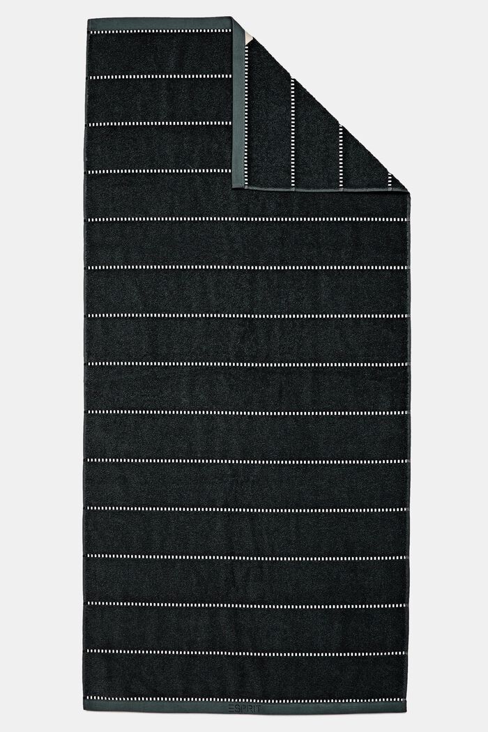 Met TENCEL™: handdoekenlijn van badstof, BLACK, detail image number 4