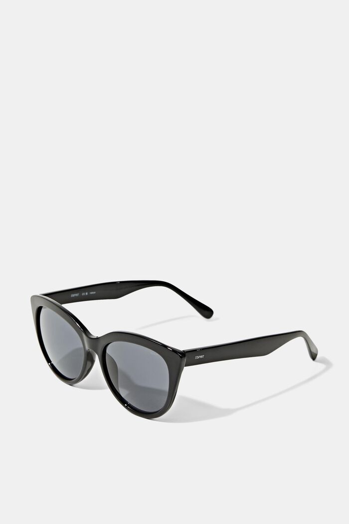 lunettes de soleil, BLACK, overview