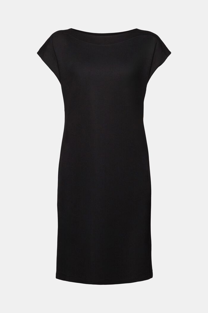 Mini-jurk van jersey, BLACK, detail image number 5