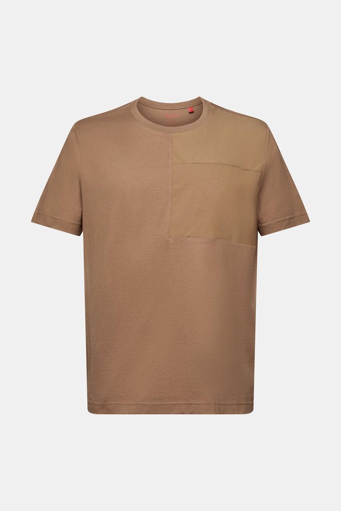 Jersey T-shirt met borstzak, BARK, detail image number 5