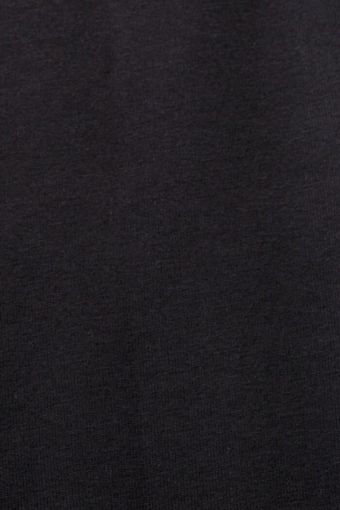 T-shirt van organic cotton, BLACK, detail image number 5