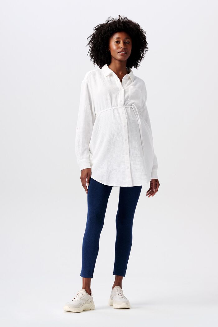 MATERNITY blouse met lange mouwen, BRIGHT WHITE, detail image number 1