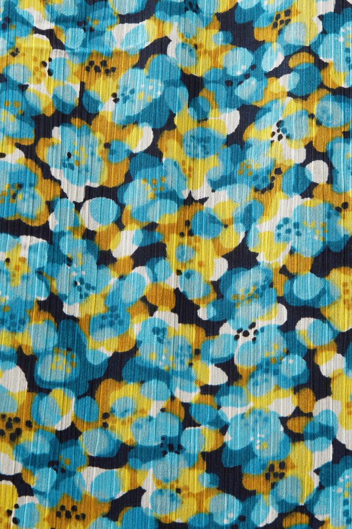 Robe longueur midi à motif all-over, TURQUOISE, detail image number 5