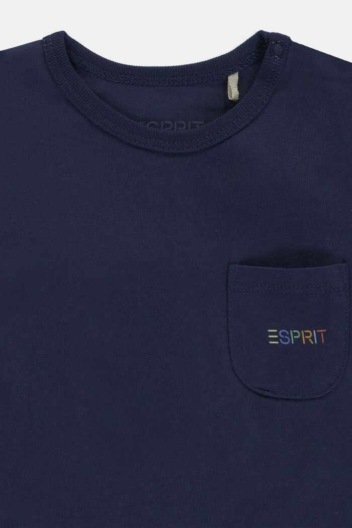 Set: shirt en broek, biologisch katoen, DARK BLUE, detail image number 2