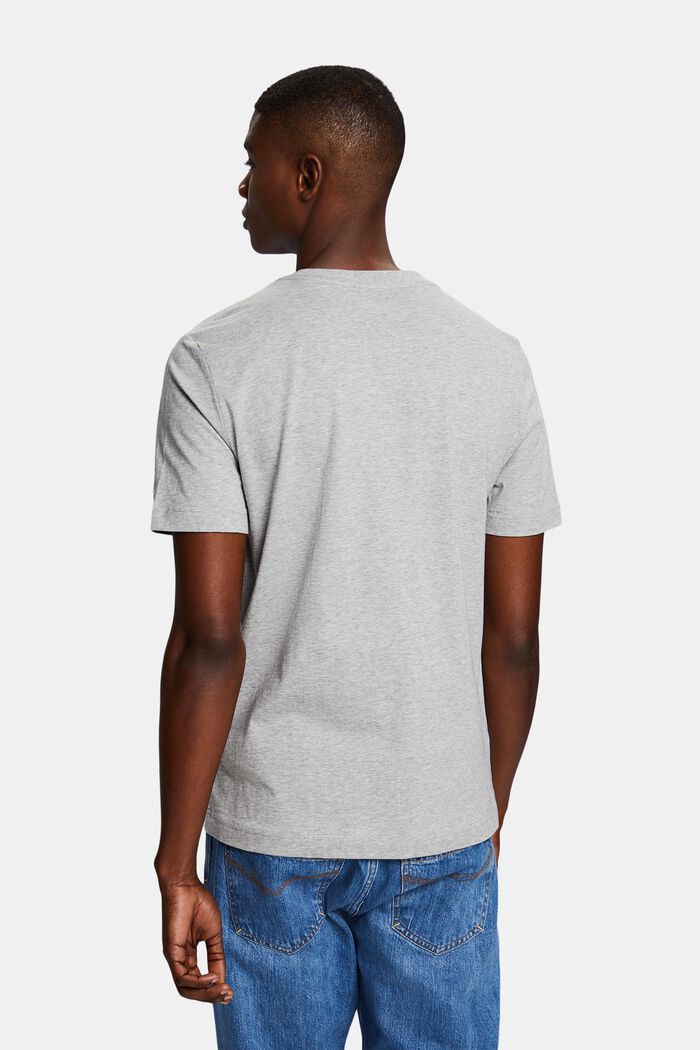T-shirt en jersey de coton animé d’un logo, LIGHT GREY, detail image number 2