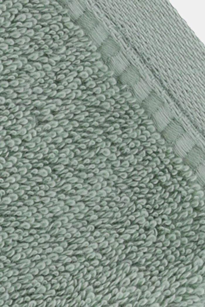 Met TENCEL™: handdoekenlijn van badstof, SOFT GREEN, detail image number 2