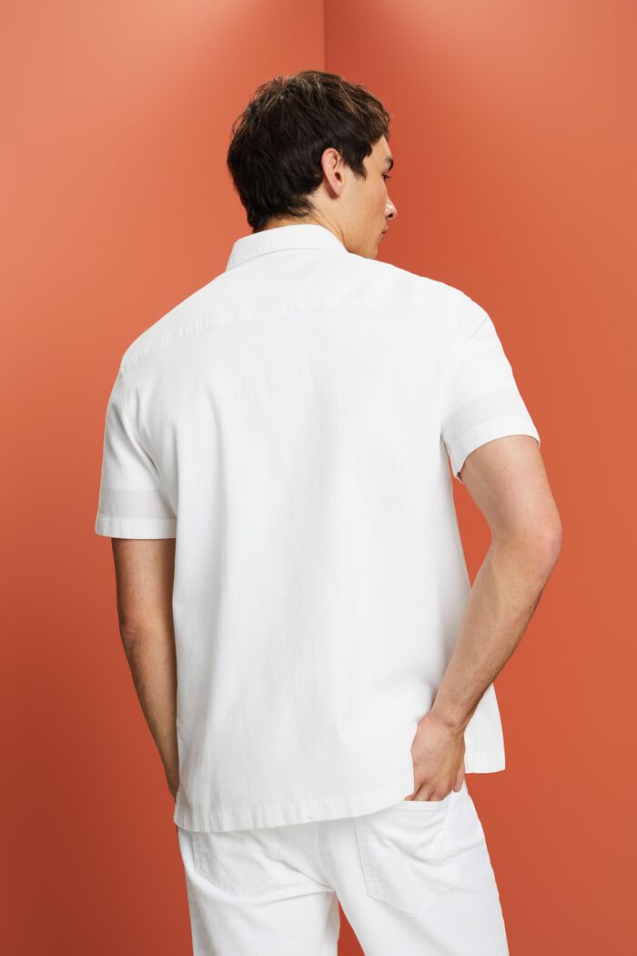 T-shirt à manches courtes, 100 % coton, WHITE, detail image number 3