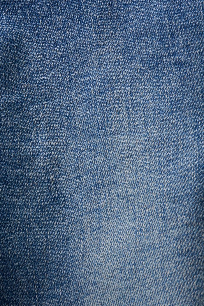 Jean Skinny à taille haute, BLUE MEDIUM WASHED, detail image number 6